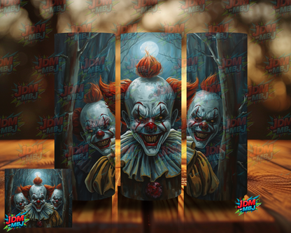 Inspired by HORROR Clowns 2.0 Sublimation Prints