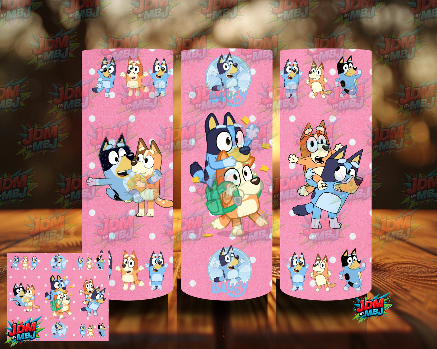 Inspired by Bluey Sublimation Prints