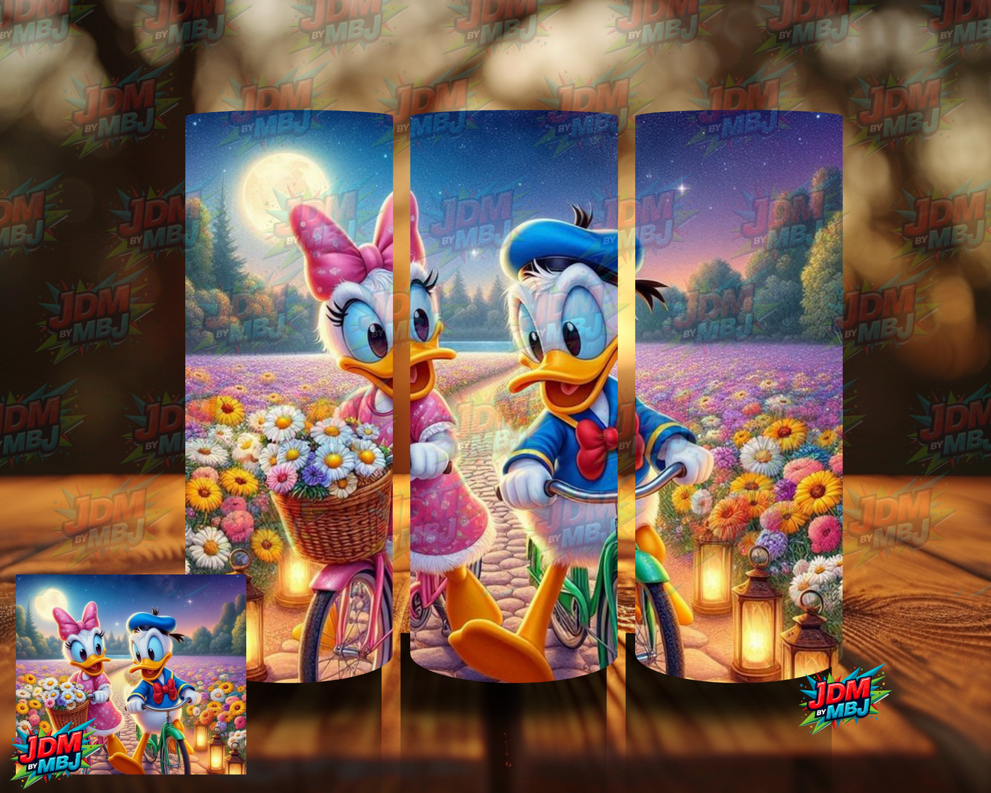Inspired by Donald & Daisy Duck Sublimation Prints