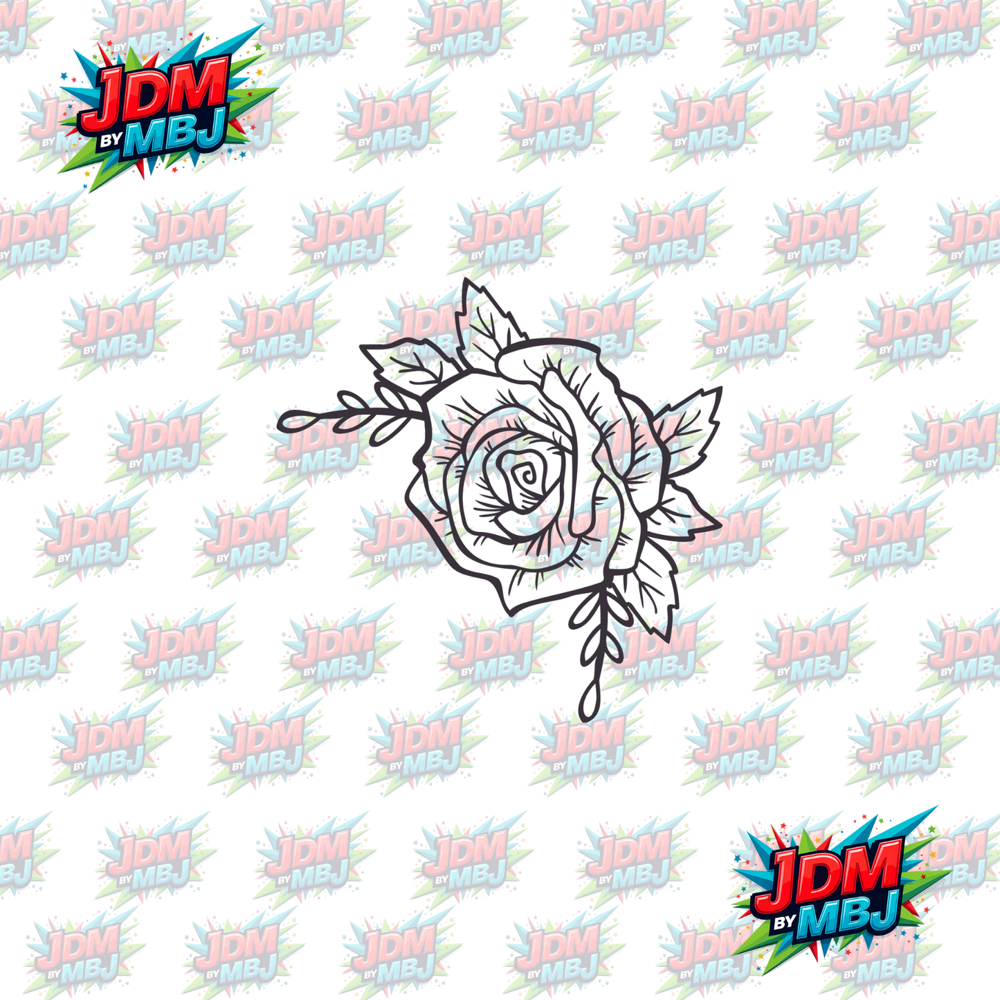 Iron On - Roses DTF 20cm