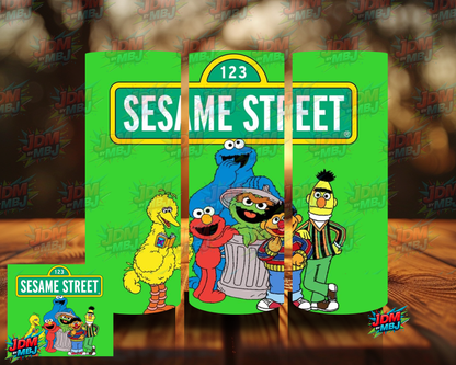 Inspired by Sesame Street Sublimation Prints