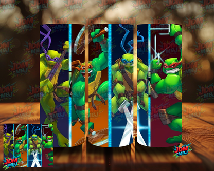Inspired by Teenage Ninja Turtle Sublimation Prints