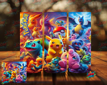 Inspired by Pokémon Sublimation Prints