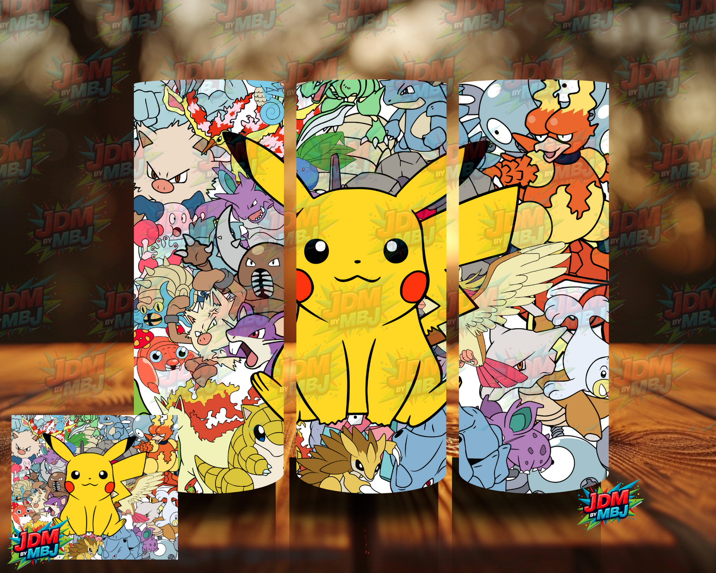 Inspired by Pokémon Sublimation Prints
