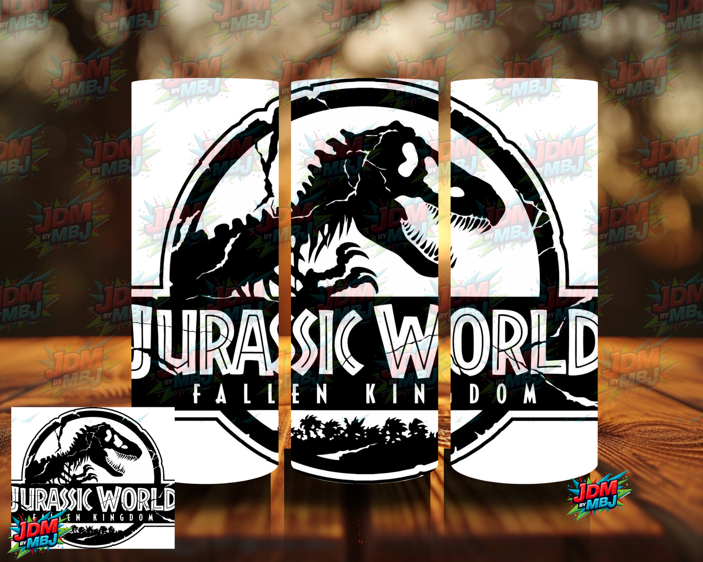 Inspired by Jurassic Park Sublimation Prints