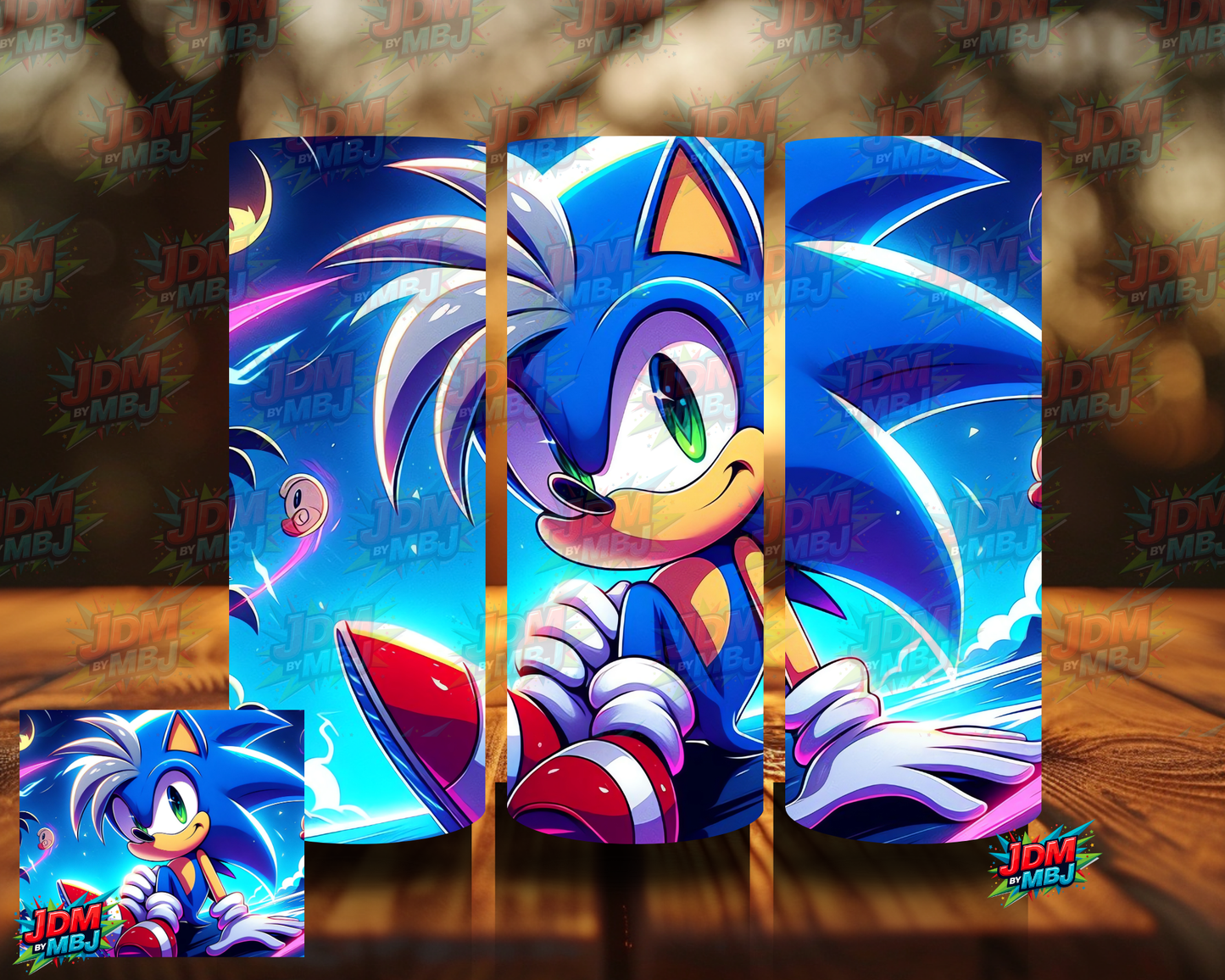 Inspired by Sonic The Hedgehog Sublimation Prints