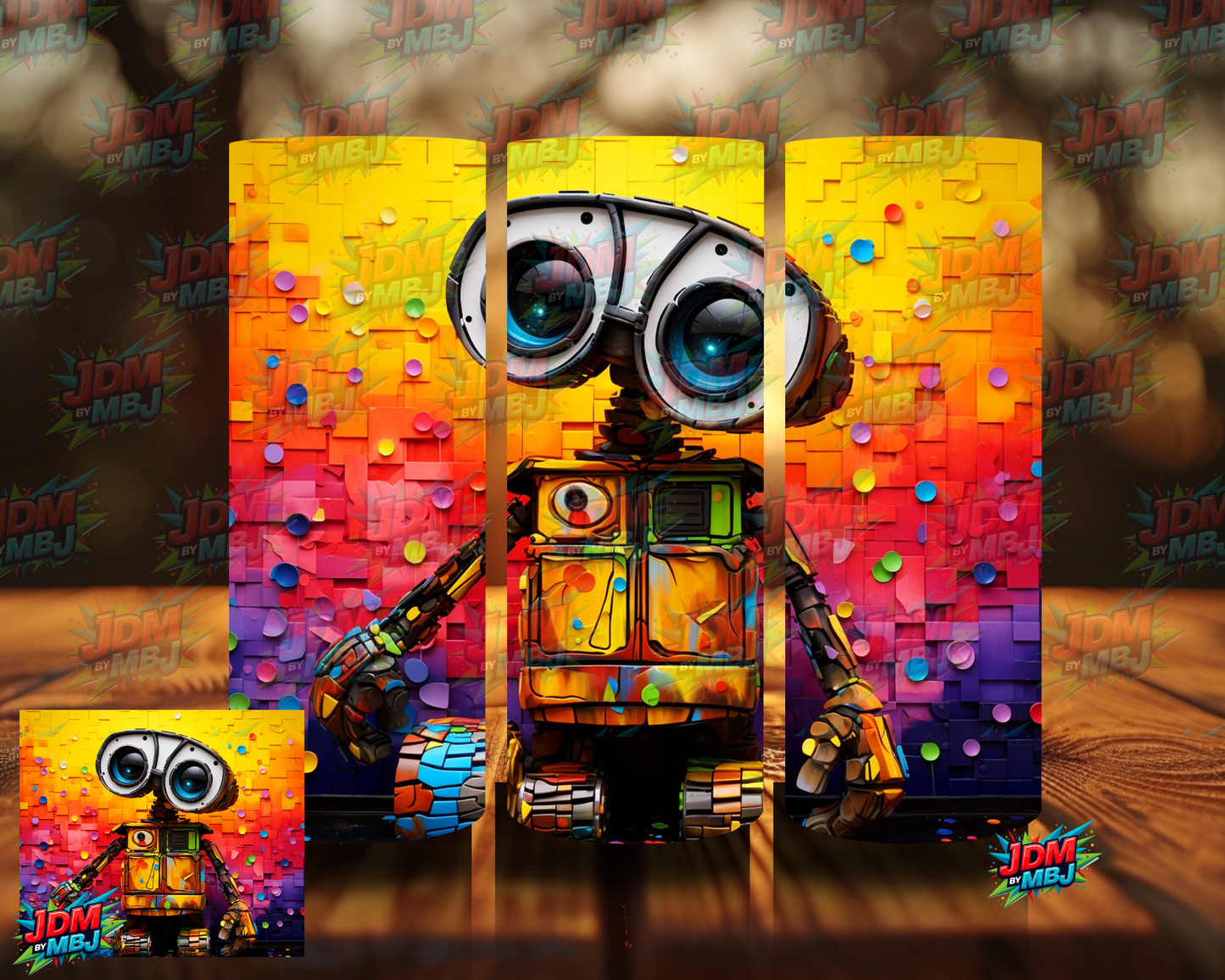 Inspired by Wall-E Sublimation Prints