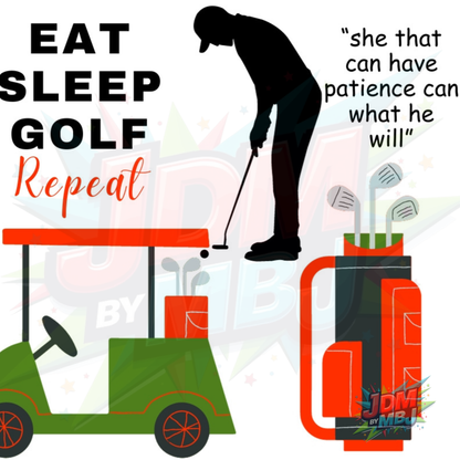 Inspirado en las impresiones de sublimación de golf