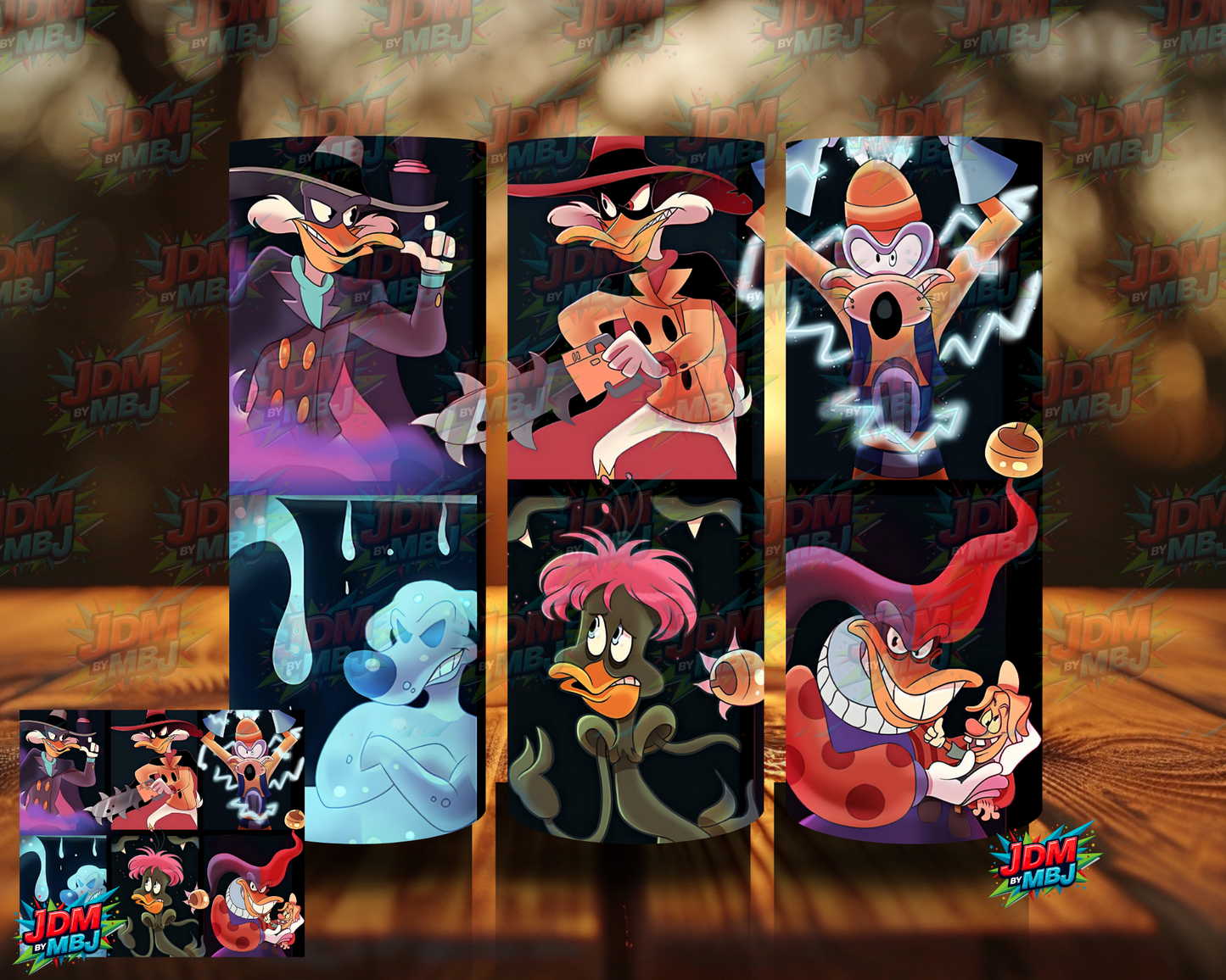 Inspired by Dark Wing Duck Sublimation Prints