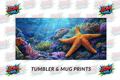 Inspired by Starfish [Volume 49]  Sublimation Prints