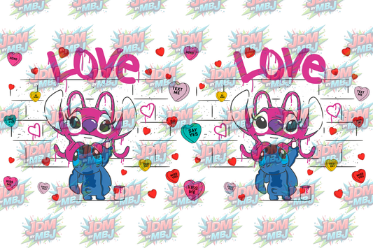 Stitch & Angle "Love" UV Wrap
