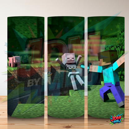 Inspirado en las impresiones de sublimación de MineCraft