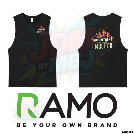 Mountains are Calling, I Must Go - Singlet