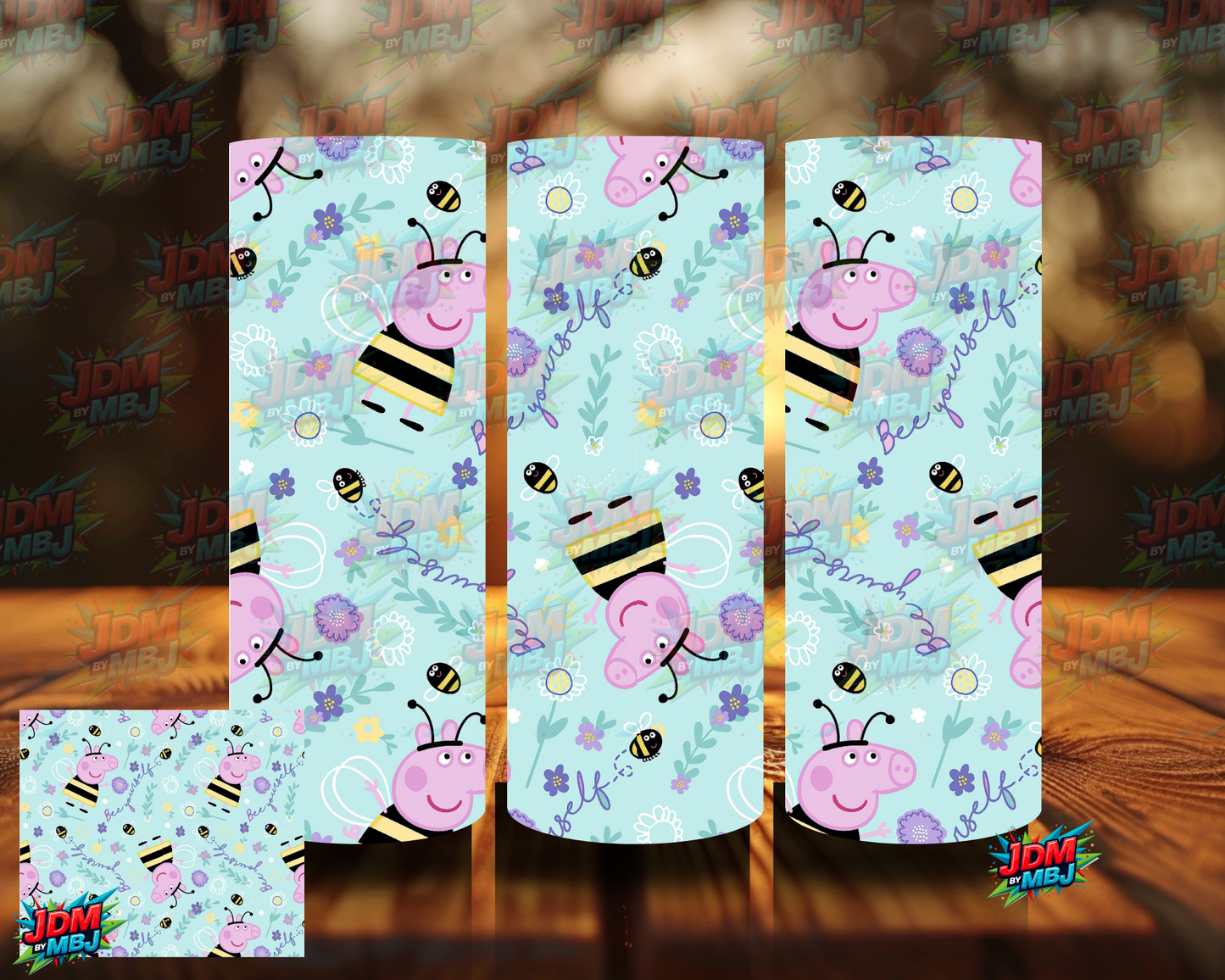 Inspired by Pepper Pig Sublimation Prints