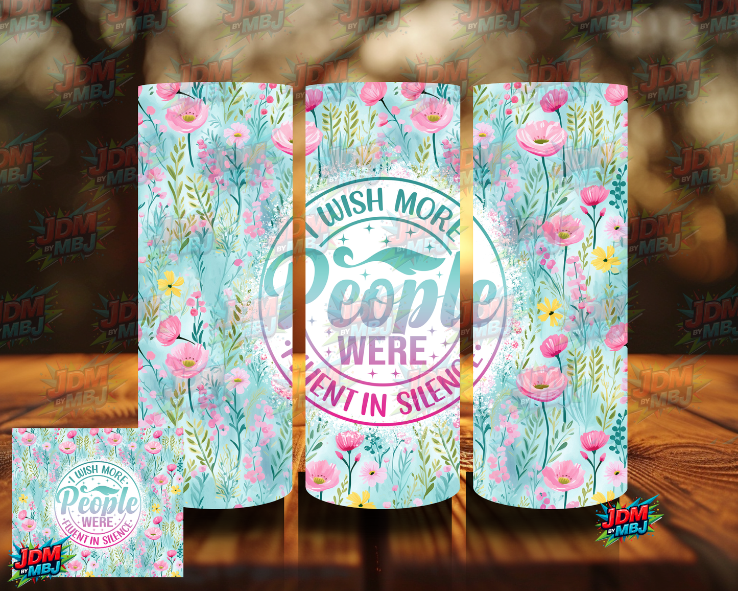 I Wish More People Were Fluent in Silence Sublimation Prints