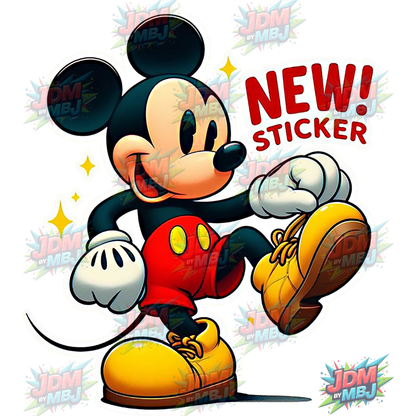 Parche termoadhesivo - Mickey Mouse DTF 25 cm