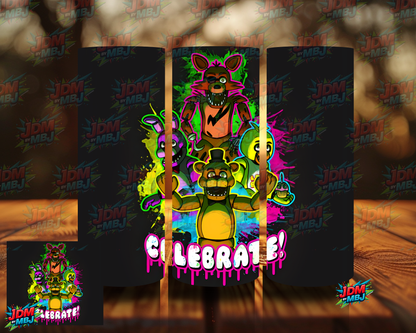 Inspired by Five Nights of Freddy Sublimation Prints