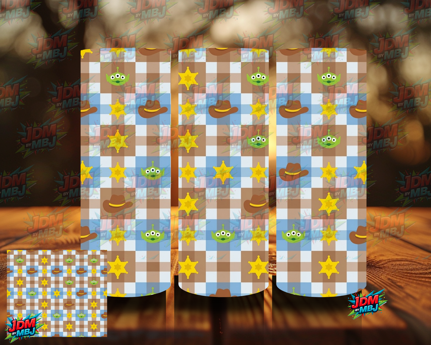 Inspired by Toy Story Patten Sublimation Prints