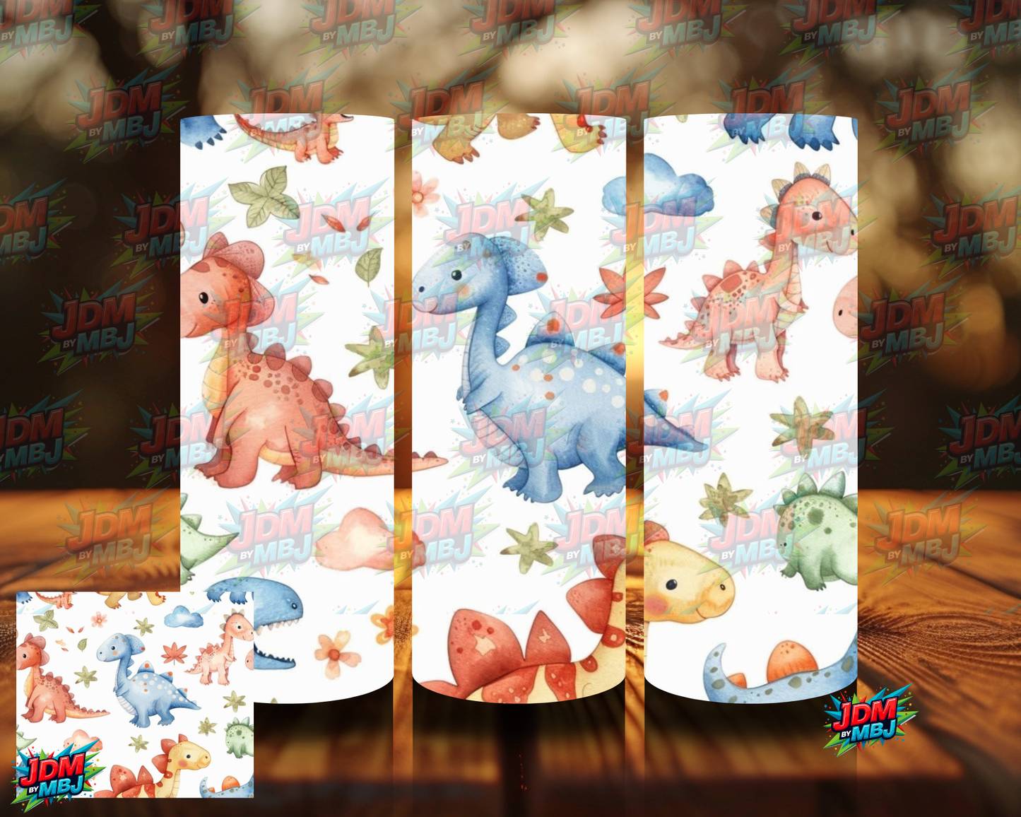 Inspired by Dinosaur's Sublimation Prints