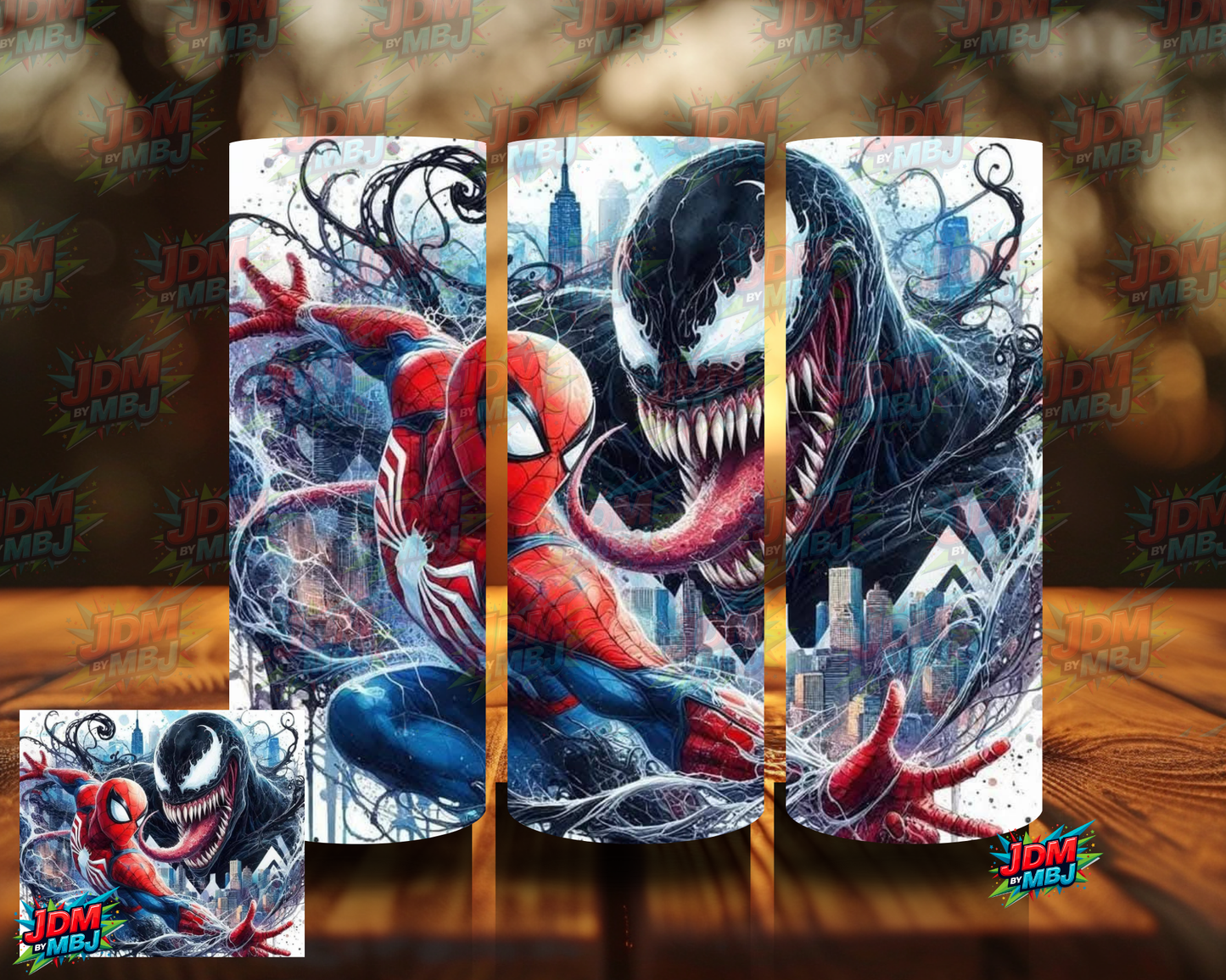Inspirado en las impresiones de sublimación de Venom
