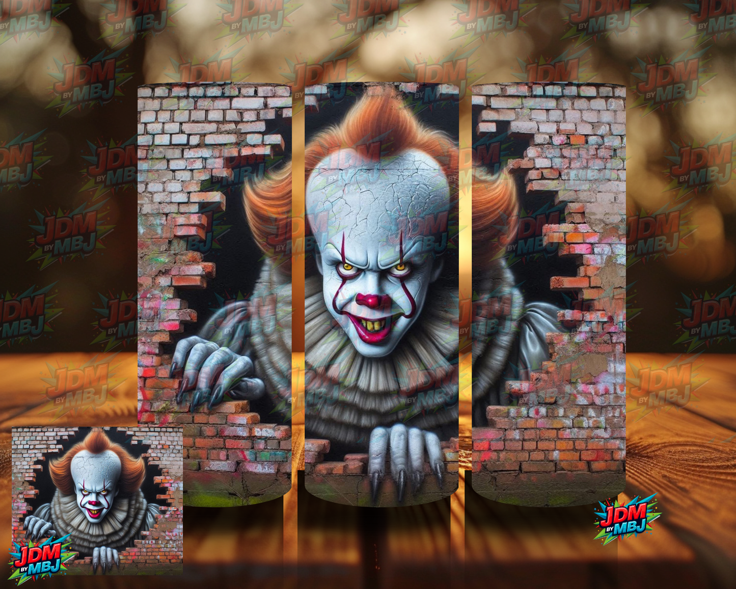 Inspired by Pennywise (IT) Sublimation Prints