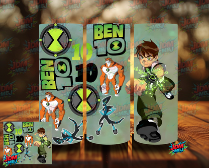 靈感來自《Ben 10》昇華印花