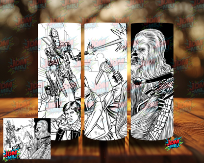 Inspired by Star Wars Sublimation Prints