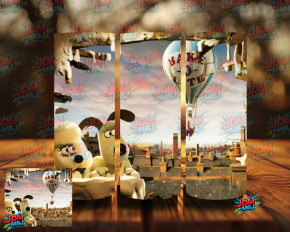 Inspired by Wallace & Gromit Sublimation Prints