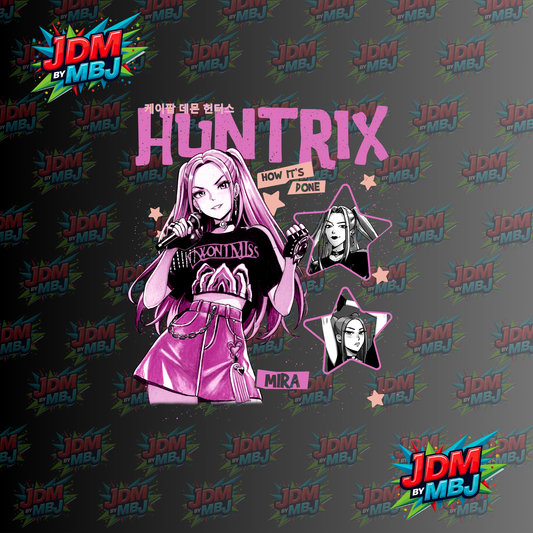 Iron On - Huntrix MIRA "K-POP" DTF 20cm