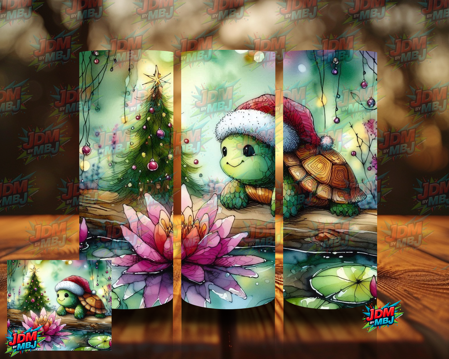 Hand Draw Turtles Sublimation Prints