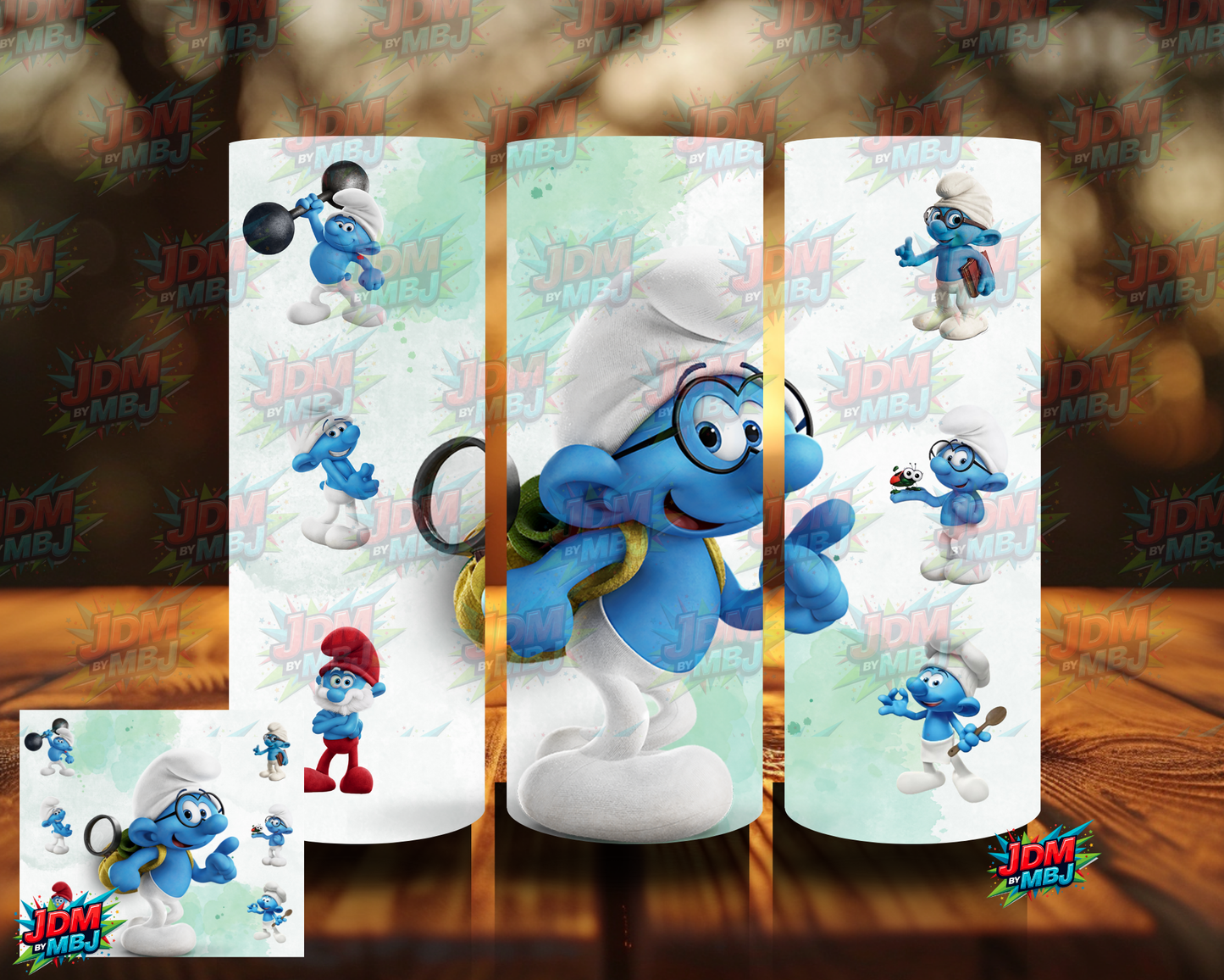 Inspired by Smurf's Sublimation Prints