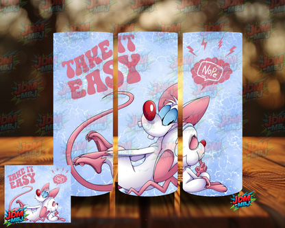 Inspired by Pinky & The Brain Sublimation Prints