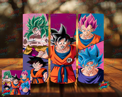 Inspired by Dragon Ball Z Sublimation Prints