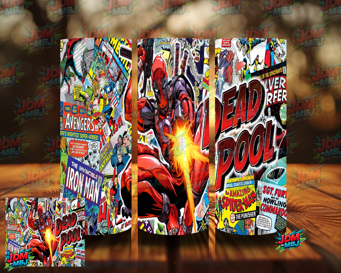 Inspired by Dead Pool Sublimation Prints