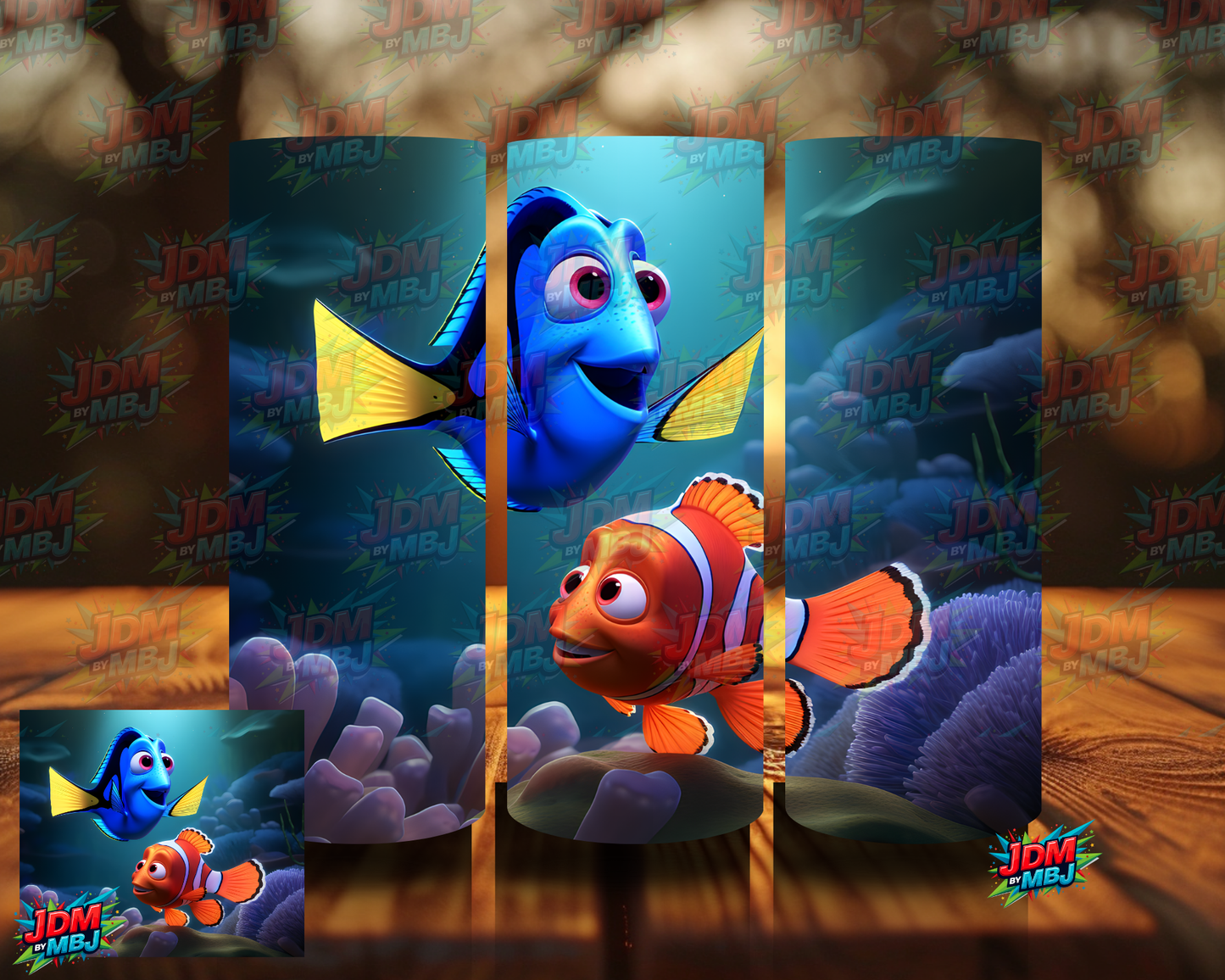 Inspired by Finding Nemo Sublimation Prints