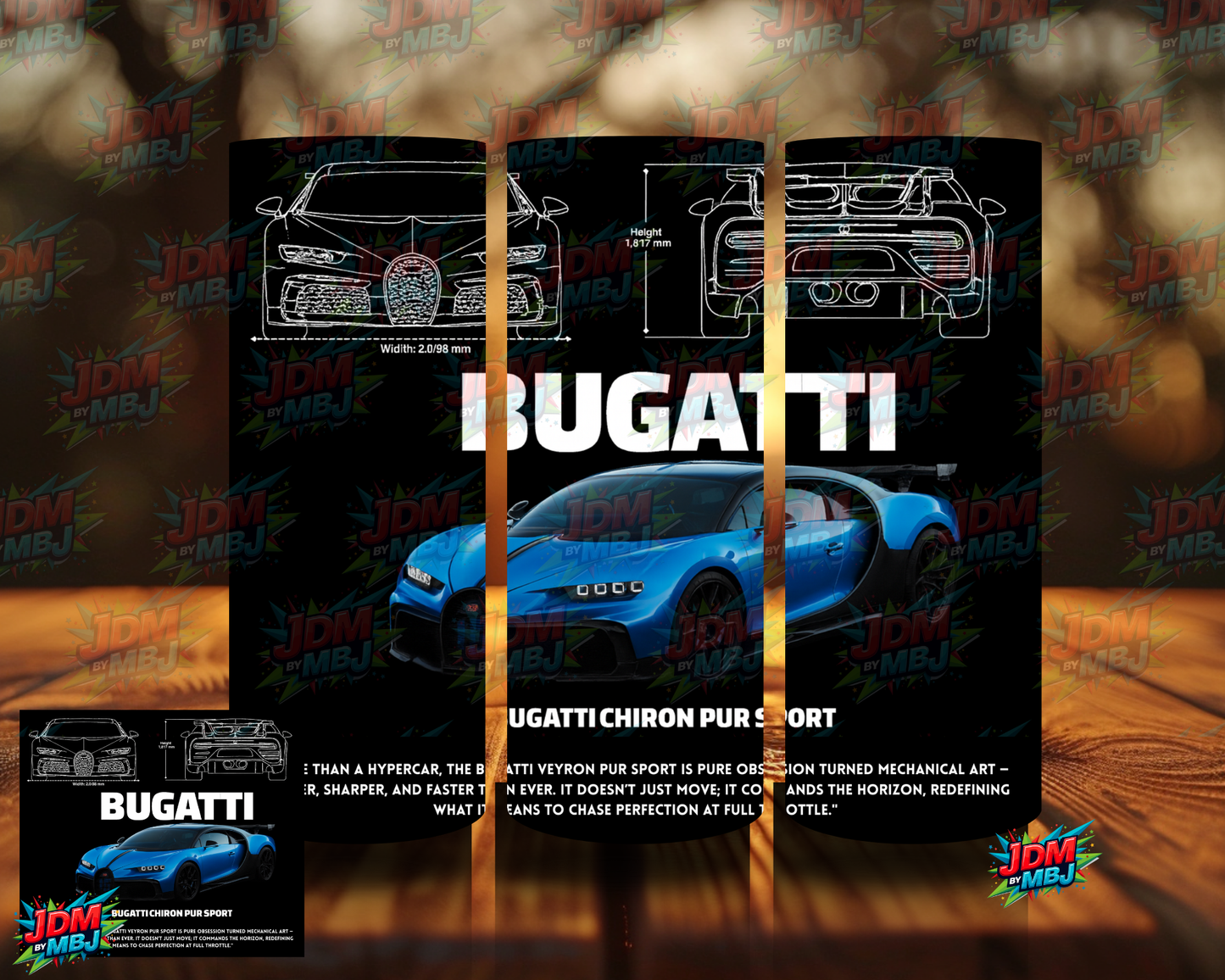 Inspired by Car Brands Sublimation Prints