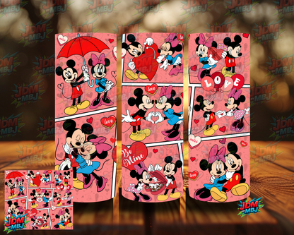 Inspired by Valentine Disney Sublimation Prints