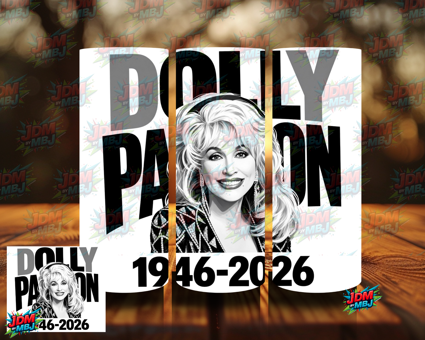 Inspired by Dolly Parton Sublimation Prints