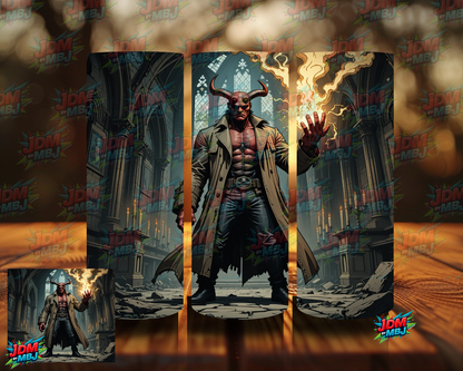 Inspired by Hell Boy Sublimation Prints