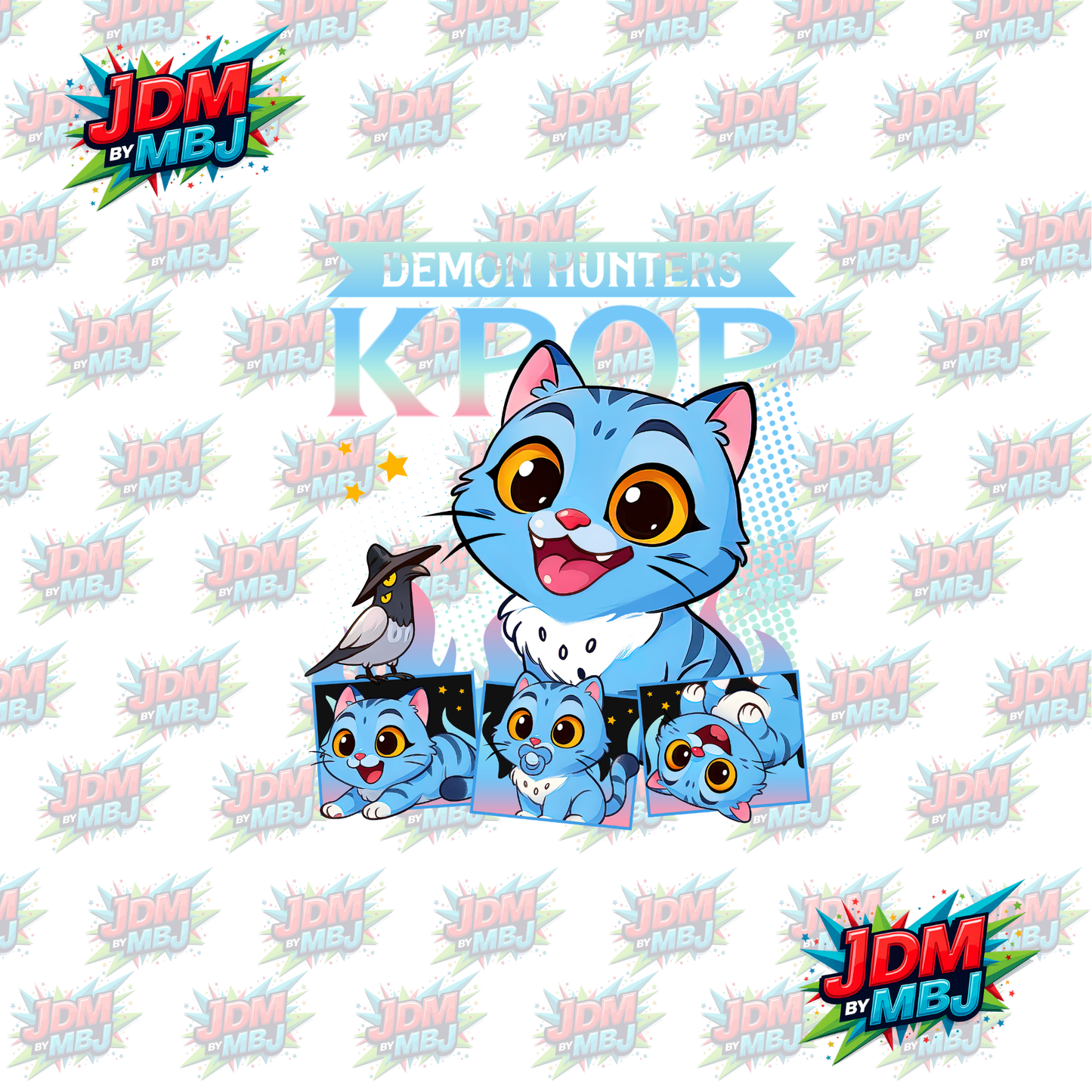 Iron On - Demon Hunters "K-POP" DTF 20cm