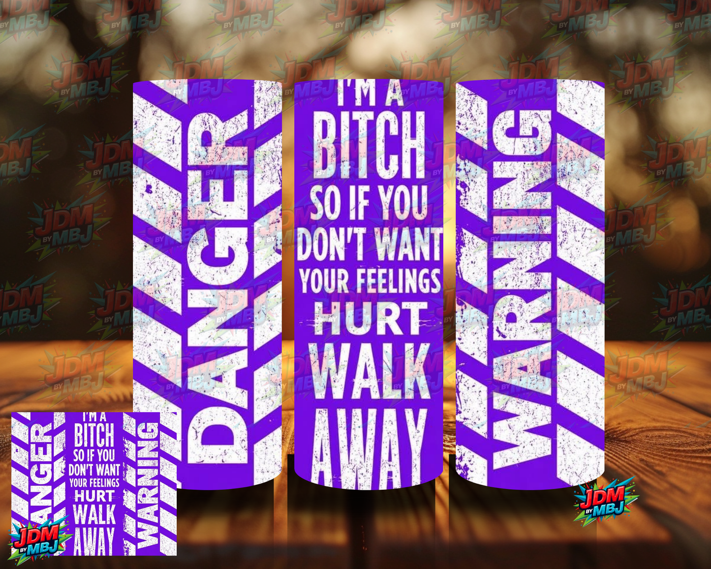 I'm a Bitch "Danger" Sublimation Prints