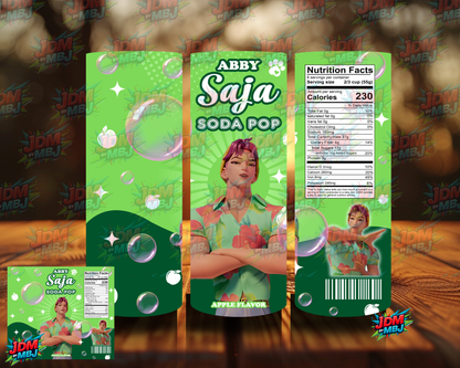 Inspired by Soda Pop (K-Pop Demon Hunter) Sublimation Prints