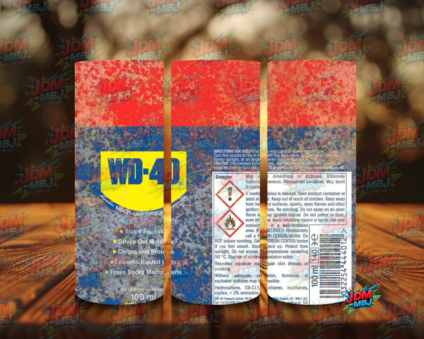 Inspired by WD-40 Sublimation Prints