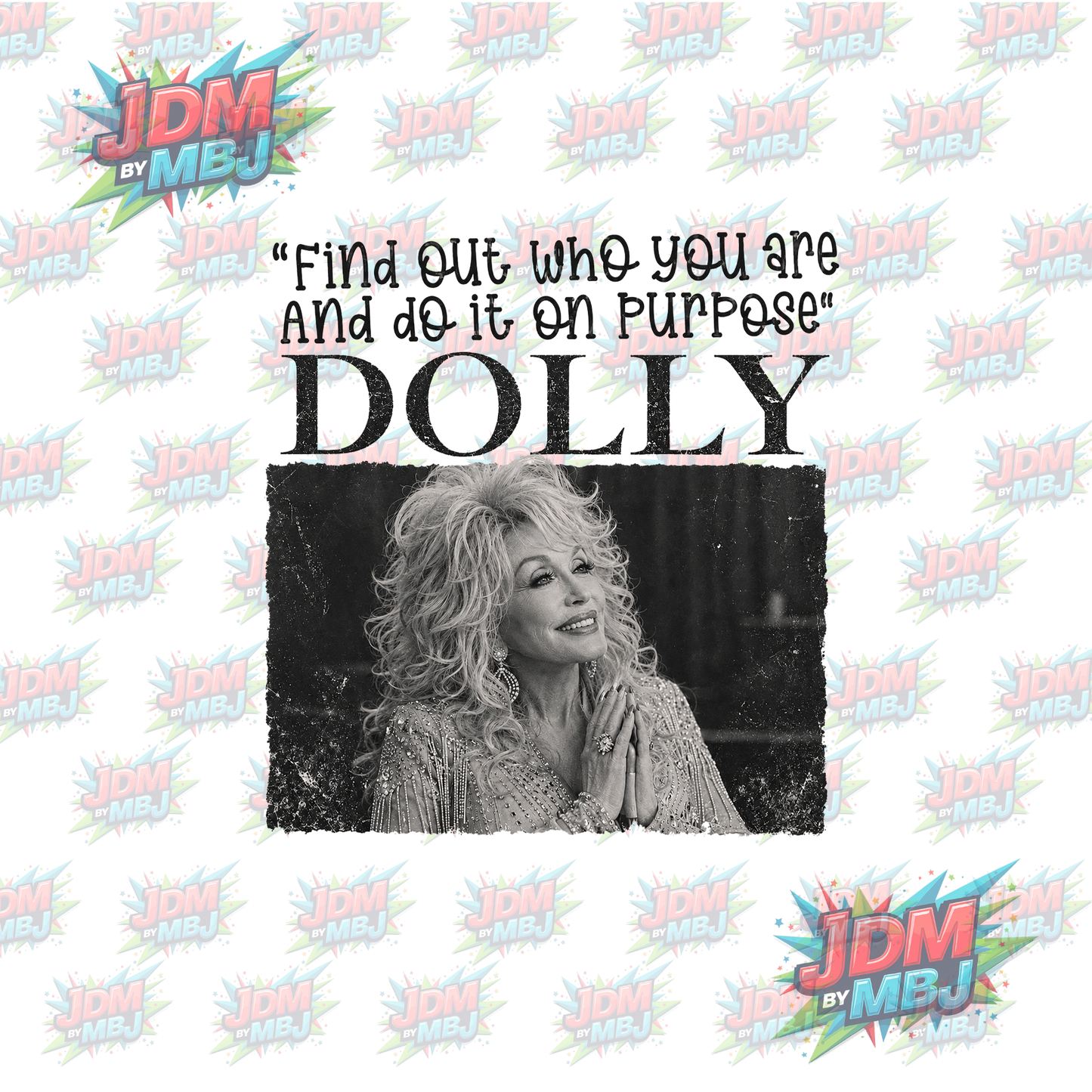 Iron On - Dolly Parton DTF