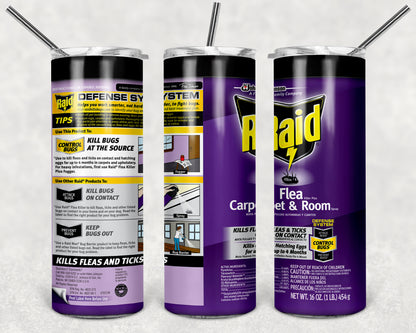 Inspired by RAID Spray Can's Sublimation Prints
