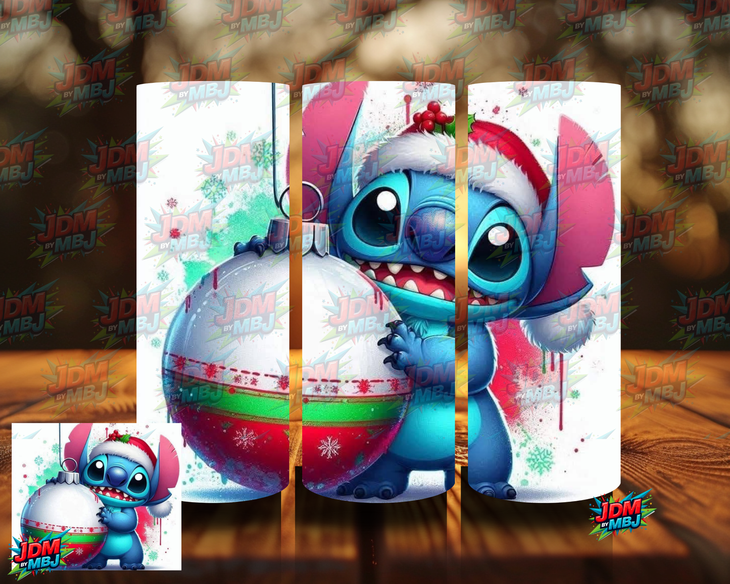 Inspired by Stitch Christmas Ball Sublimation Prints
