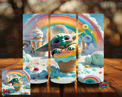 Inspired by Yoda Sublimation Prints