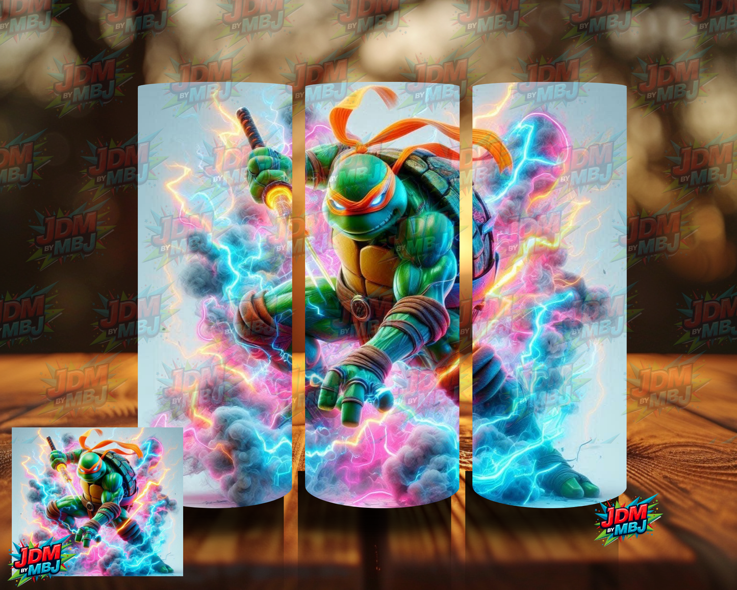 Inspired by Teenage Ninja Turtle Sublimation Prints