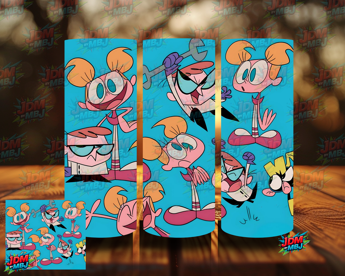 Inspired by Dexter's Laboratory Sublimation Prints