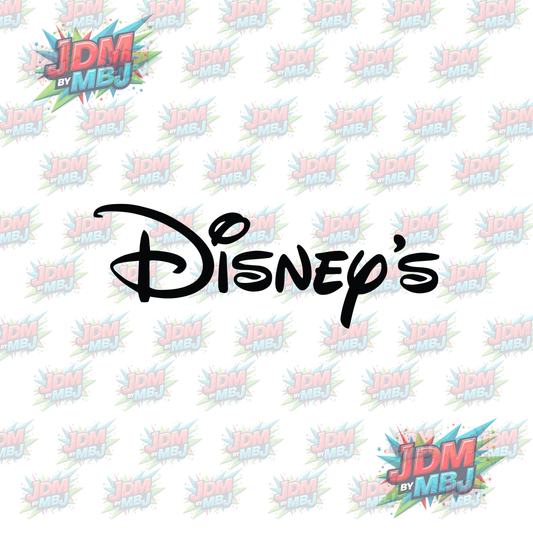 Iron On - Disney Logo DTF